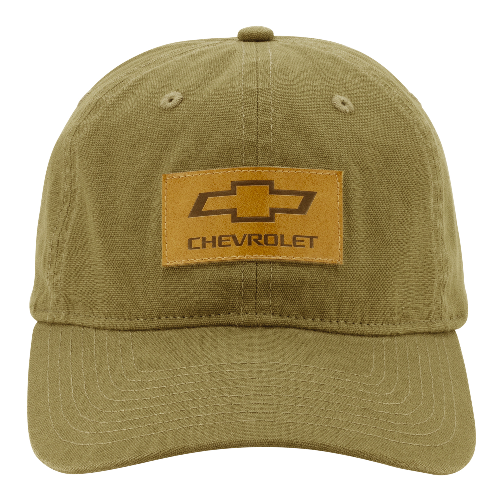 Chevy Chevy Leather Patch Cap